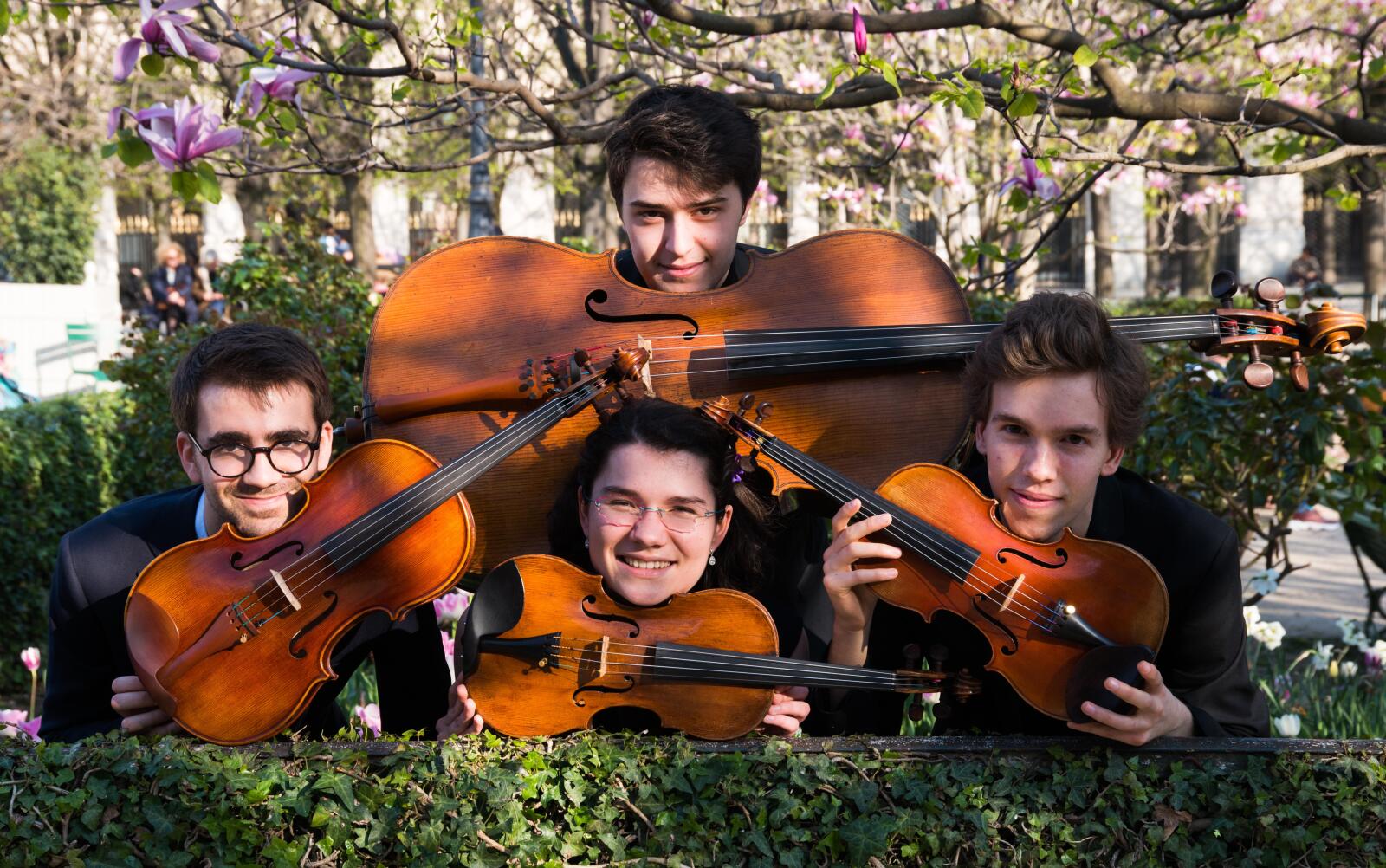 Illustration : le quatuor attend de vos nouvelles